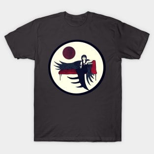 Raven Girl Lounging T-Shirt